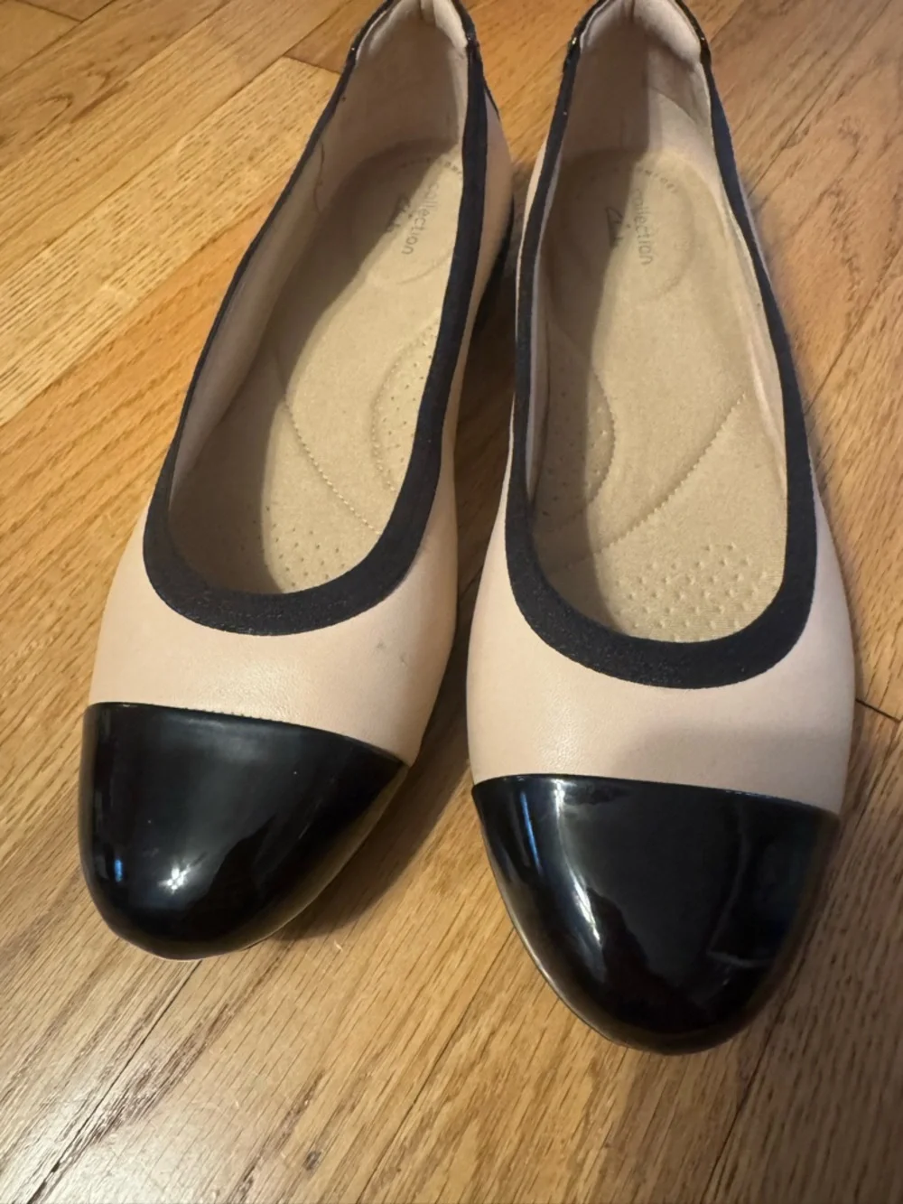 Clark collection color block slip on ballet flat size 9 - Picture 3 of 7